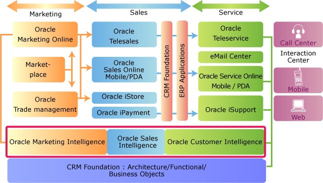 Oracle CRM Structure