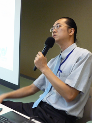 Tsu-Chi Lo, R& D program manager of Ares, introduced ARES uPKI security control component, application examples and Taiwan PKI application environment at the course.