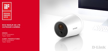D-Link excellent product design and features was recognized by iF design award 2018