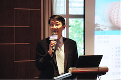 The activity was kicked off by Frank Lin, the president of Ares.