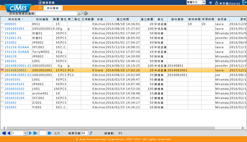 Material Query